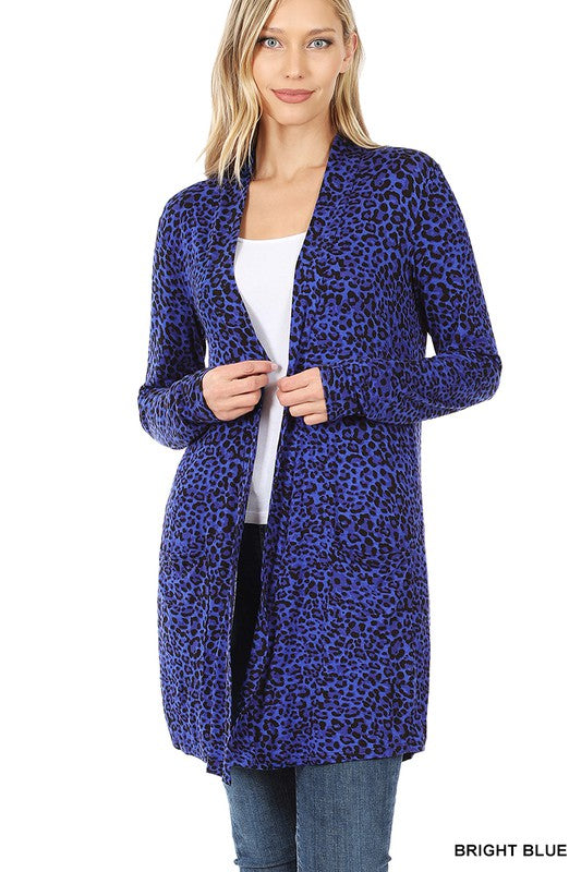 Leopard Print Cardigan