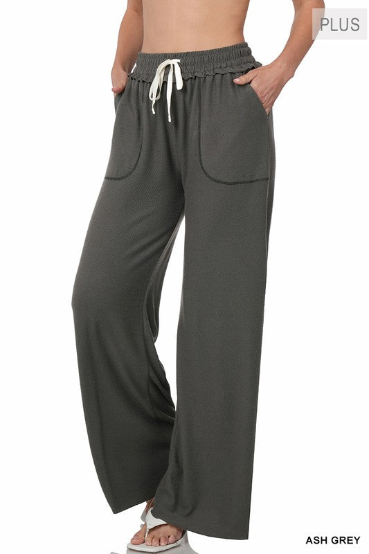 PLUS SOFT FRENCH TERRY PANTS