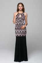 Load image into Gallery viewer, FRONT KEYHOLE LACE MERMAID DRESS

