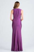 Load image into Gallery viewer, ROUCHED V-NECK GOWN
