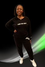 Load image into Gallery viewer, Cotton Raglan Sleeve Pullover &amp; Jogger Set-LOVE THY SELF
