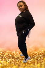 Load image into Gallery viewer, PLUS FRENCH TERRY RAGLAN SLEEVE PULLOVER &amp; JOGGER PANTS SET-GOD IS THE GREATEST
